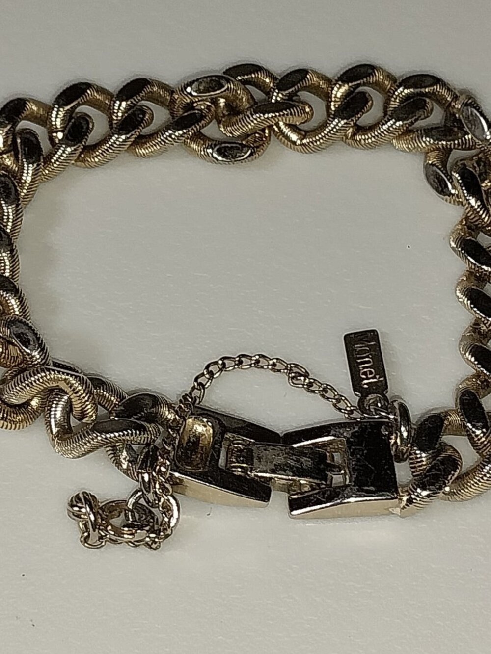 Monet Gold Tone Chain Link Bracelet